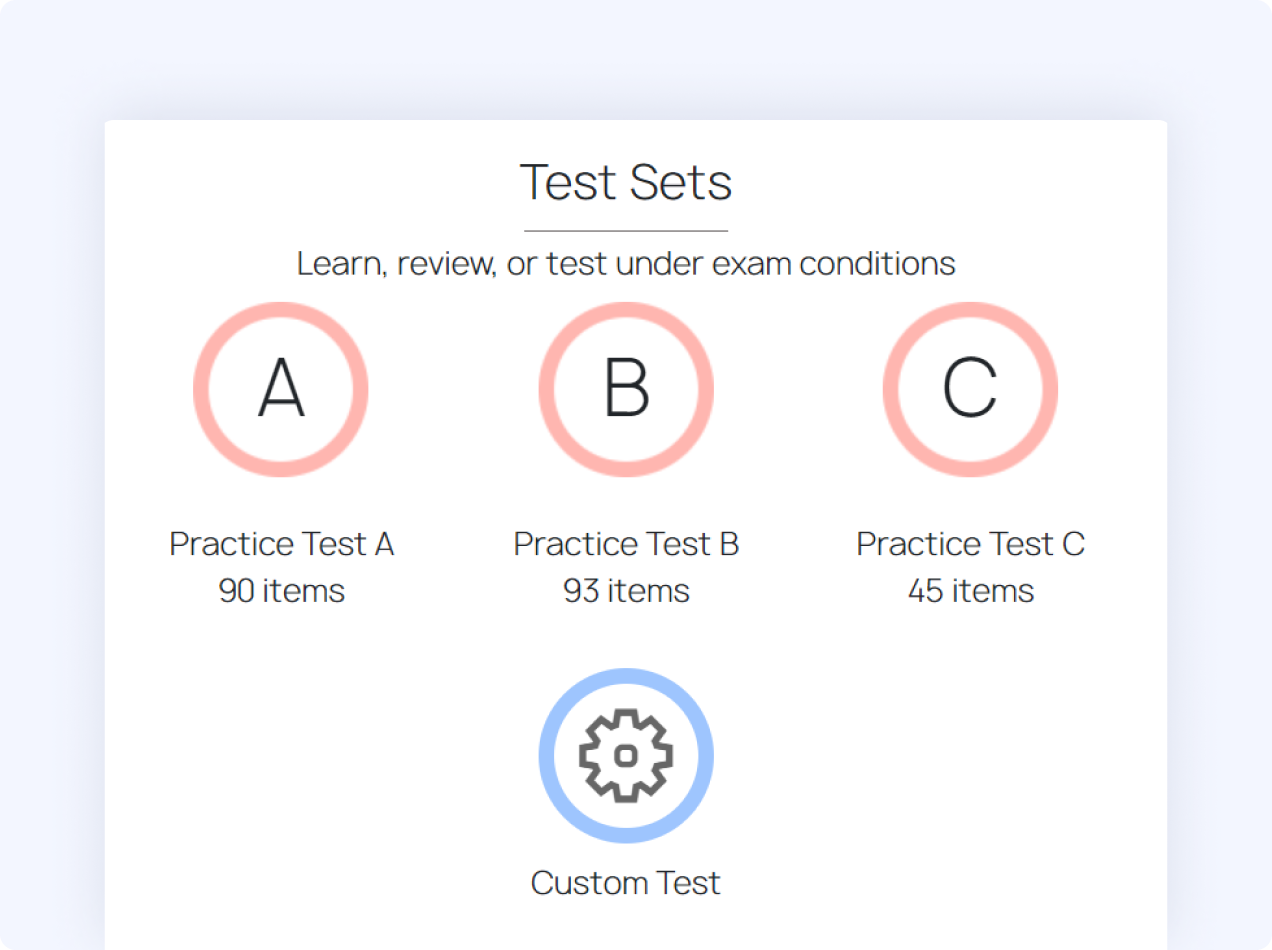 uCertify Traditional Test Sets 